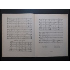 BACH J. S. Chorals Chant Orgue 1913