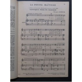 La Petite Maîtrise No 240 Arnoux Ehrmann Jacquemin Gay Chant Orgue 1933