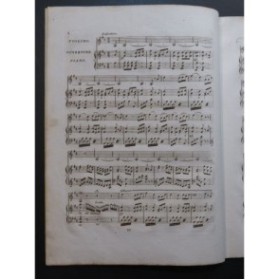 BOIELDIEU Adrien Le Calife de Bagdad Ouverture Violon Piano ca1810