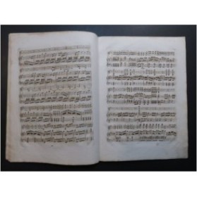 BOIELDIEU Adrien Le Calife de Bagdad Ouverture Violon Piano ca1810