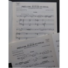 DAMASE Jean-Michel Prélude Élégie et Final Piano Trombone ou Tuba 1993