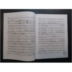 MONSIGNY P. A. Félix Trio Chant Piano ou Harpe ca1810