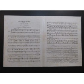 PUGET Loïsa A la Grâce de Dieu Chant Piano ca1840