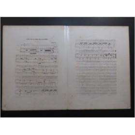 BÉRAT Frédéric La Lisette de Beranger Chant Piano ca1840