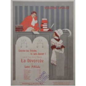 FALL Léo Comme ma femme tu sais danser ! Piano 1908