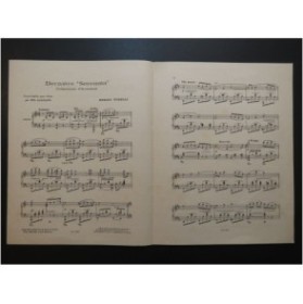 TOSELLI Enrico Dernière Serenata Piano 1929