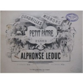 LEDUC Alphonse Le Petit Pâtre Piano 4 mains 1850