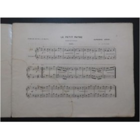 LEDUC Alphonse Le Petit Pâtre Piano 4 mains 1850