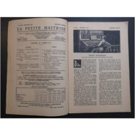 La Petite Maîtrise No 245 Gabrieli Steigleder Blin Biton Orgue 1933