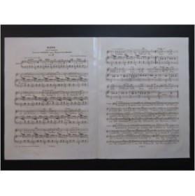 HENRION Paul Alzaa Chant Piano 1845