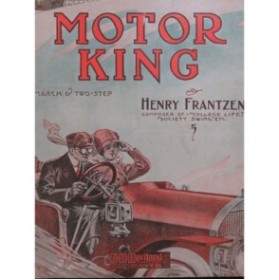 FRANTZEN Henry Motor King Piano 1912
