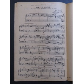 La Petite Maîtrise No 245 Gabrieli Steigleder Blin Biton Orgue 1933