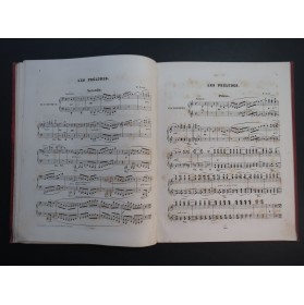 LISZT Franz Symphonische Dichtungen 3 Pièces Piano 4 mains ca1860