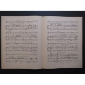KOECHLIN Charles Menuet Chant Piano ca1898