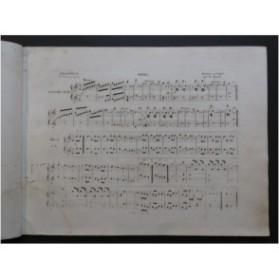 STRAUSS Johann Philomèle op 82 Piano 4 mains ca1840