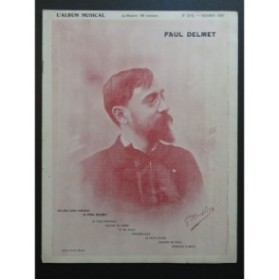 L'Album Musical Spécial Paul Delmet 7 pièces Chant Piano 1904