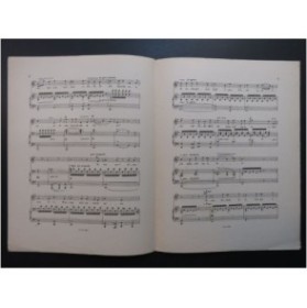 GRIEG Edvard L'Oiseau d'Amour Chant Piano 1897