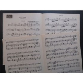 BRAHMS Johannes Valse Op 39 No 15 Violon Piano