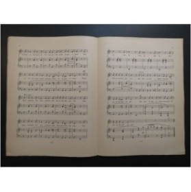 FERRARI G. Dame Durden Old English Song Chant Piano 1910