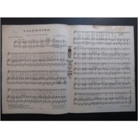 CHRISTINÉ Henri Valentine Chant Piano 1926