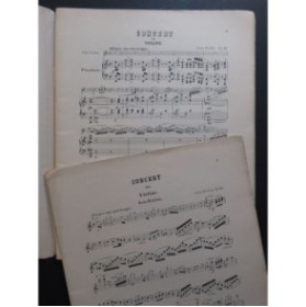 DVORAK Anton Concerto Op 53 Violon Piano 1904