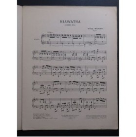 MORET Neil Hiawatha Piano 1904