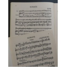 BIBER H. J. F. Sonate Violon Piano