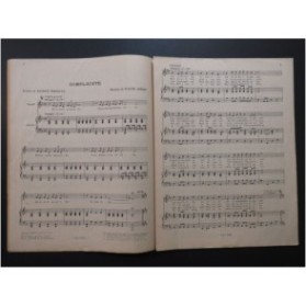 ARRIEU Claude Les Gueux aux Paradis Chant Piano 1945