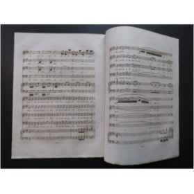 ROSSINI G. Bianca e Falliero Quartetto Chant Piano ca1820