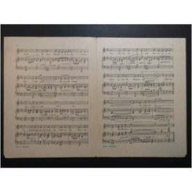 FRIML Rudolf Chansonnette Chant Piano 1923