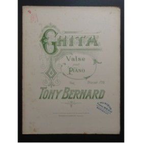 BERNARD Tony Ghita Piano
