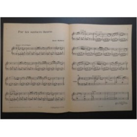 RABEY René Par les sentiers fleuris Piano 1945
