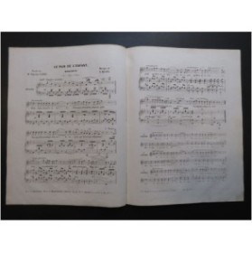 MASINI F. Le Pain de l'Enfant Chant Piano ca1840
