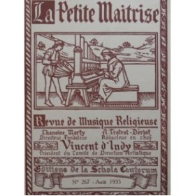 La Petite Maîtrise No 267 Vêpres du Saint Sacrement E. Collard Orgue 1935