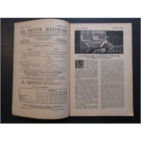 La Petite Maîtrise No 267 Vêpres du Saint Sacrement E. Collard Orgue 1935