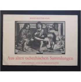 Aus alten tschechischen Sammlungen Recorder Flûte à bec 1977