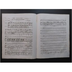 DUPONT Pierre Les Paysannes Chant Piano ca1847
