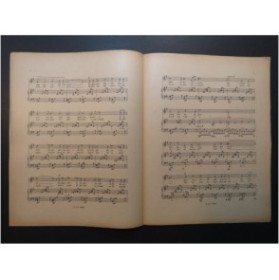 FAURÉ Gabriel Poème d'un jour Chant Piano 1905