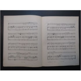 GEORGES Alexandre Chanson de la Bergère Chant Piano ca1895