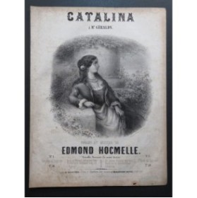 HOCMELLE Edmond Catalina Chant Piano ca1850