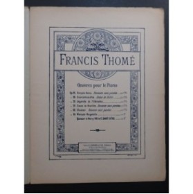 THOMÉ Francis Illusion Piano ca1900