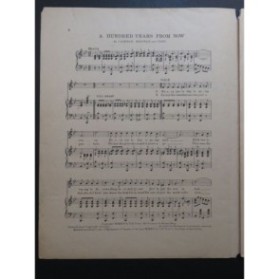 CADDIGAN BRENNAN STORY A Hundred Years from Now  Chant Piano 1914