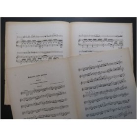MENDELSSOHN Romance sans Paroles op 109 Violon Piano ca1868