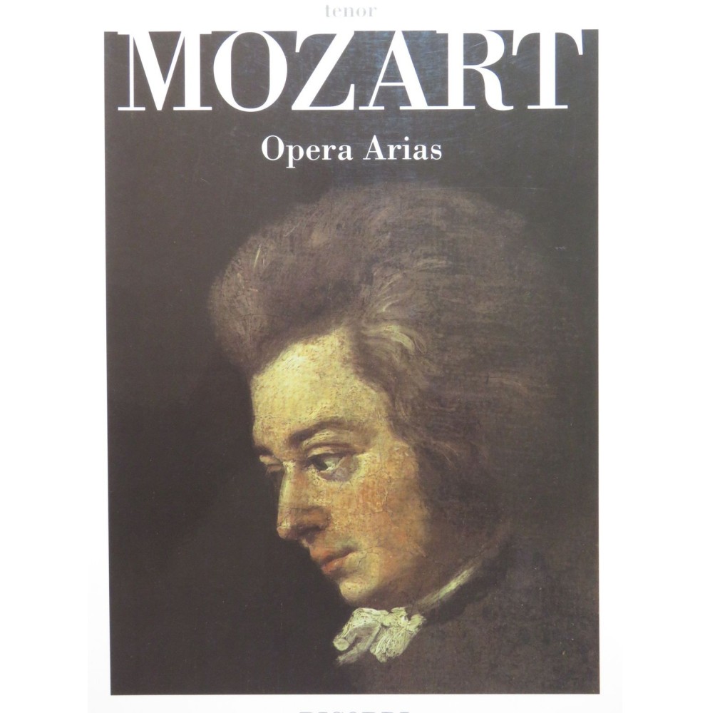 MOZART W. A. Opera Arias Tenor Chant Piano 2003