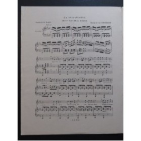 VAN CAMPENHOUT François La Brabançonne Chant Piano 1905