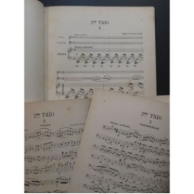 GODARD Benjamin Trio No 2 Piano Violon Violoncelle ca1895