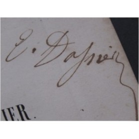 DASSIER Ernest Théresa la Blonde Dédicace Chant Piano ca1850