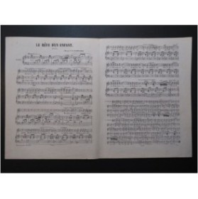 CLAPISSON Louis Le rêve d'un enfant Chant Piano ca1840