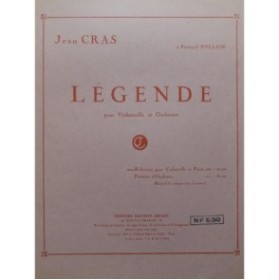 CRAS Jean Légende Violoncelle Piano 1937