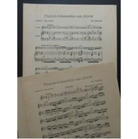 DELIBES Léo Pizzicati-Scherzettino aus "Sylvia" Violon Piano